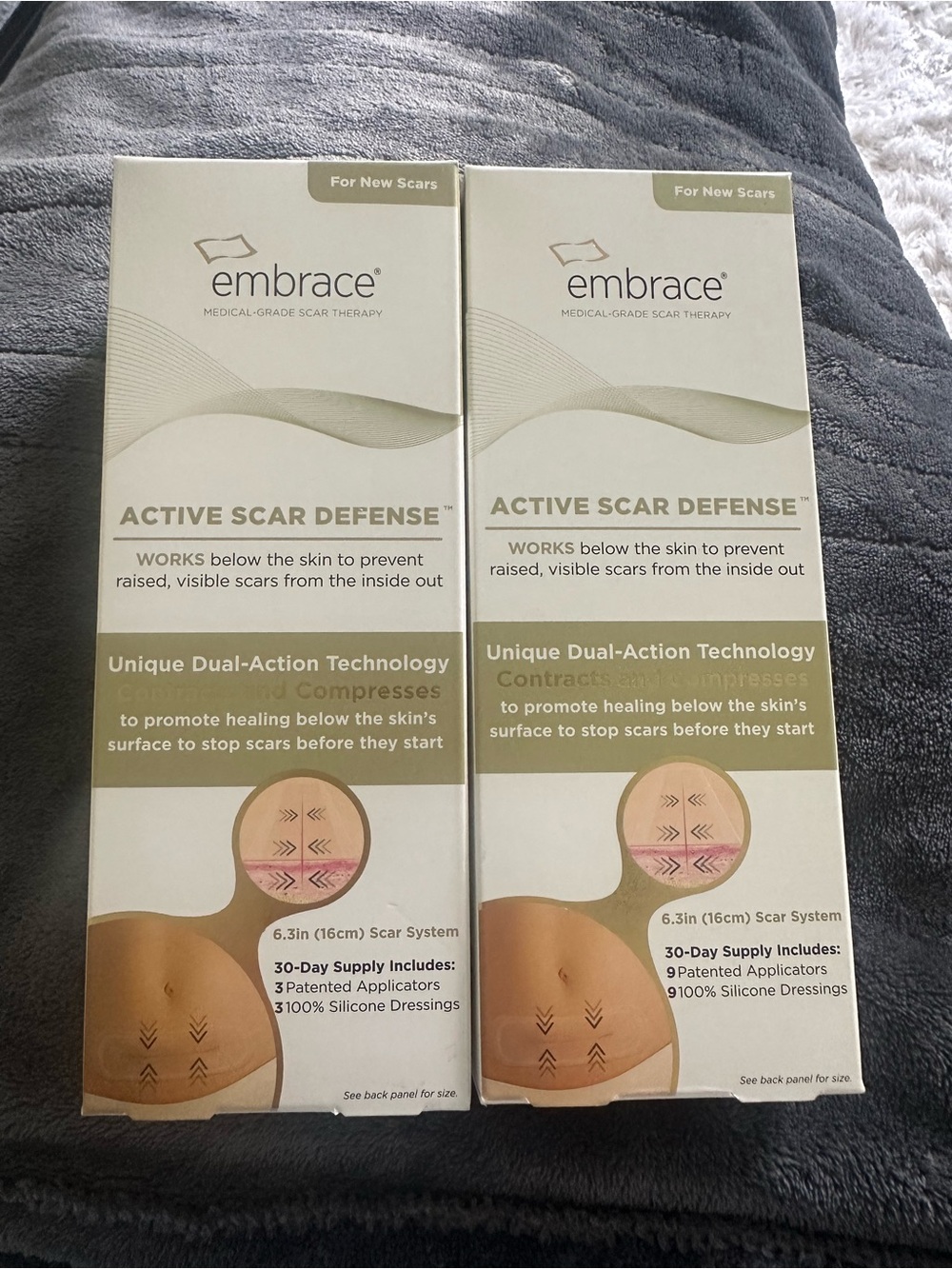 embrace Active Scar Defense Women’s Scar Therapy - clear 12